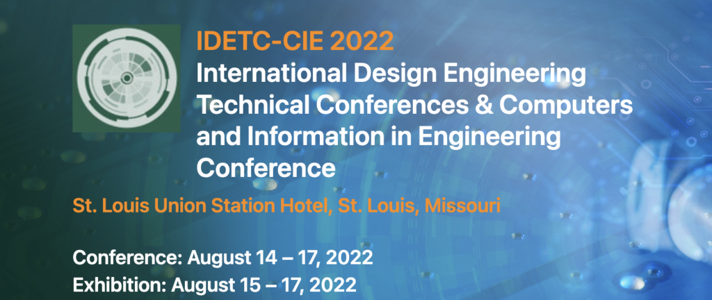 Invitation to IDETC-CIE 2022 Spotlights - ASME JMD